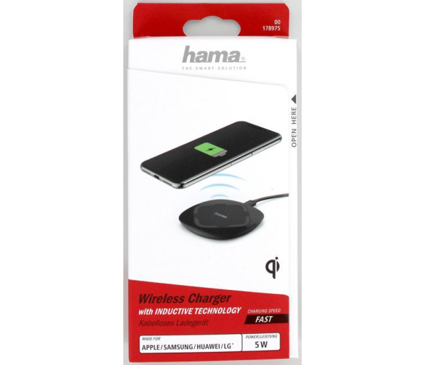 Hama QI-FC5, 5W czarna - 1457239 - zdjęcie 5